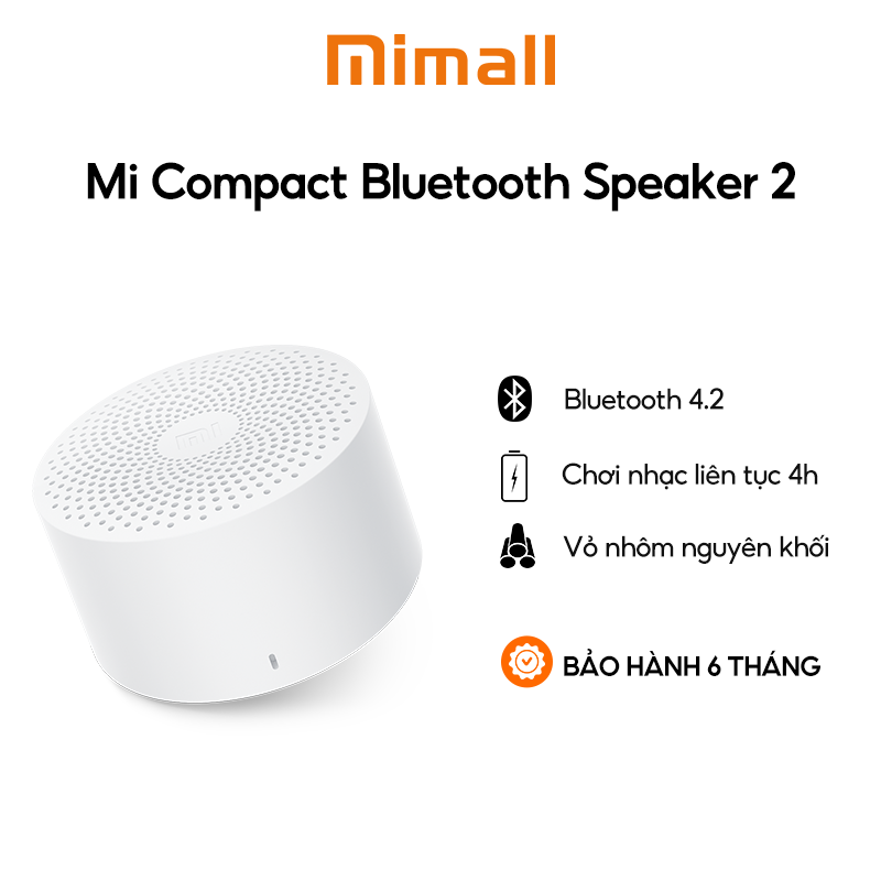 Loa Bỏ Túi Xiaomi Mi Compact Speaker 2 - Hàng chính hãng - Bảo hành 6 tháng