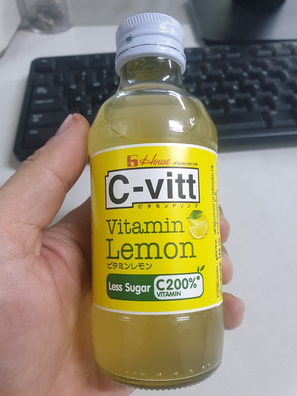 Thực Phẩm Bổ Sung Nước Chanh Vitamin C C Vitt Chai 140ml nhập khẩu Thái Lan