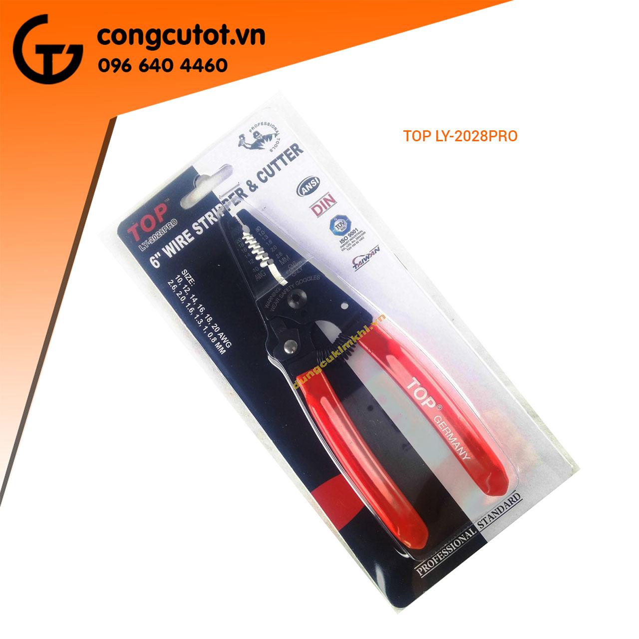 KÌM CẮT VÀ TUỐT DÂY ĐIỆN TOP LY-2028PRO 6INCH