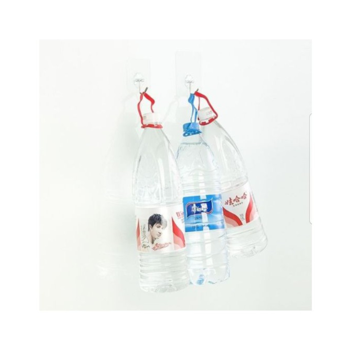 Combo 10 móc dán tường cường lực trắng
