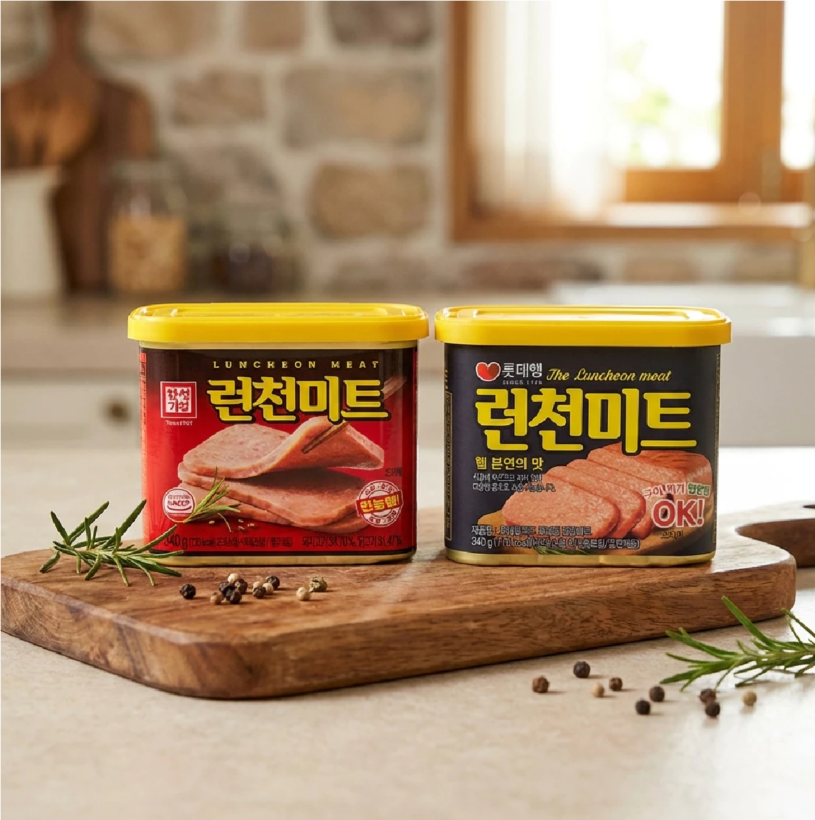 (COMBO 5 HỘP) THỊT HỘP 340GR HÀN QUỐC