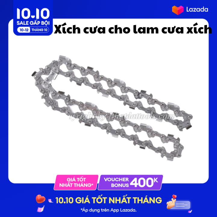 Xích cưa lắp cho lam cưa xích gắn máy mài-Xích cưa cao cấp
