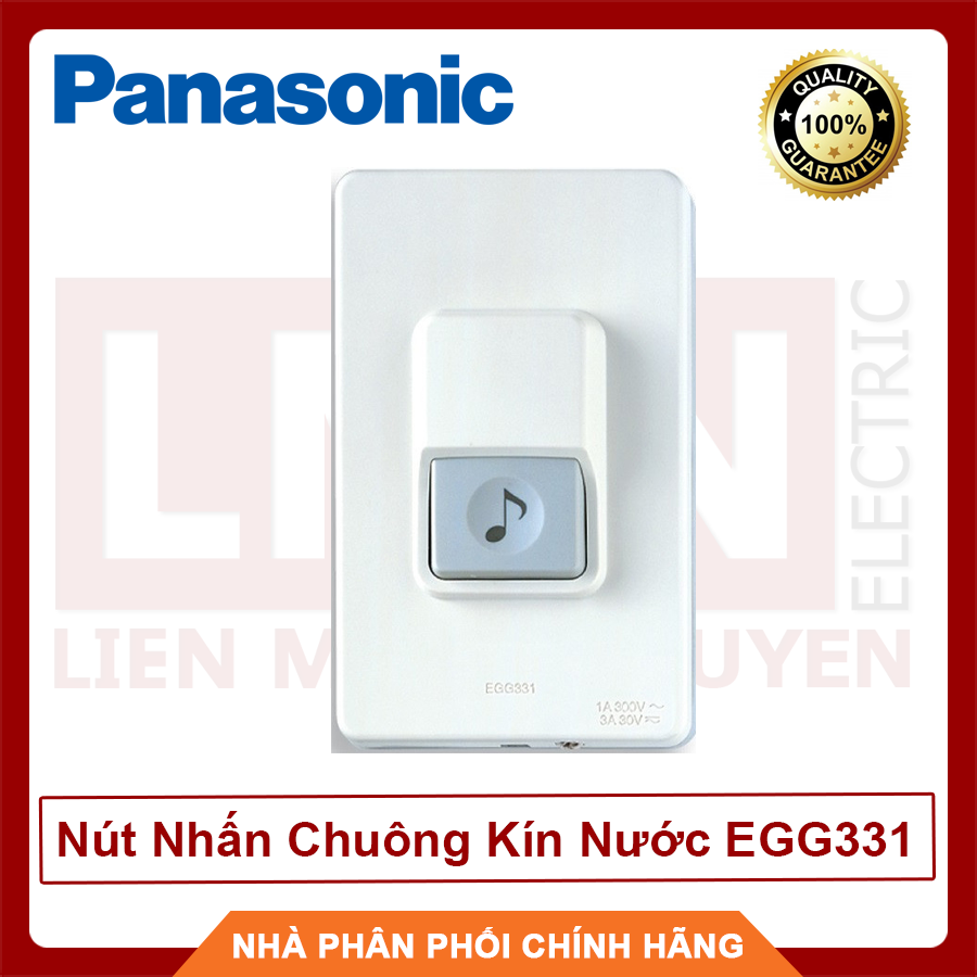 PANASONIC Nút Nhấn Chuông Kín Nước EGG331 - Hàng Chất Lượng - BH 12 Tháng