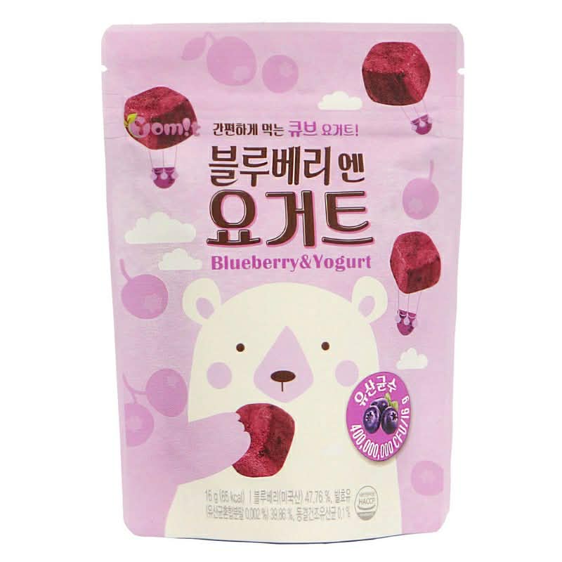 [HCM] SỮA CHUA SẤY LẠNH YOMIT DẠNG VIÊN CHO BÉ 3 MÙI VỊ THƠM NGON BỔ SUNG CHO BÉ ĂN DẶM (TÚI 16 GAM)- XUẤT SỨ HÀN QUỐC
