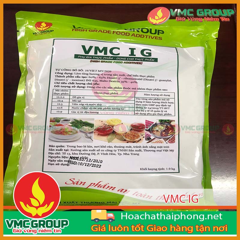 Phụ gia tạo ngọt, điều vị cho nước phở, nước mắm vmc ig
