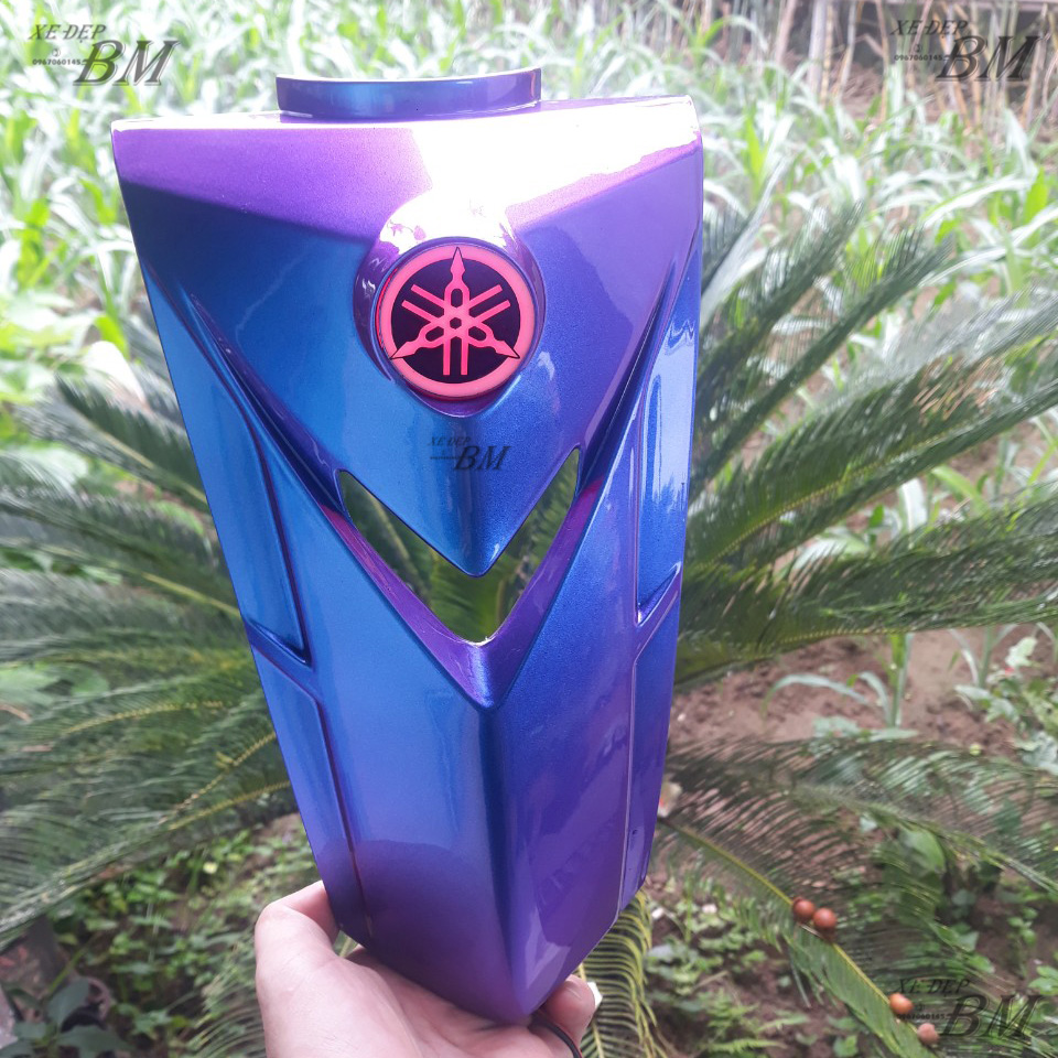 Mặt nạ sirius màu titan độ led logo