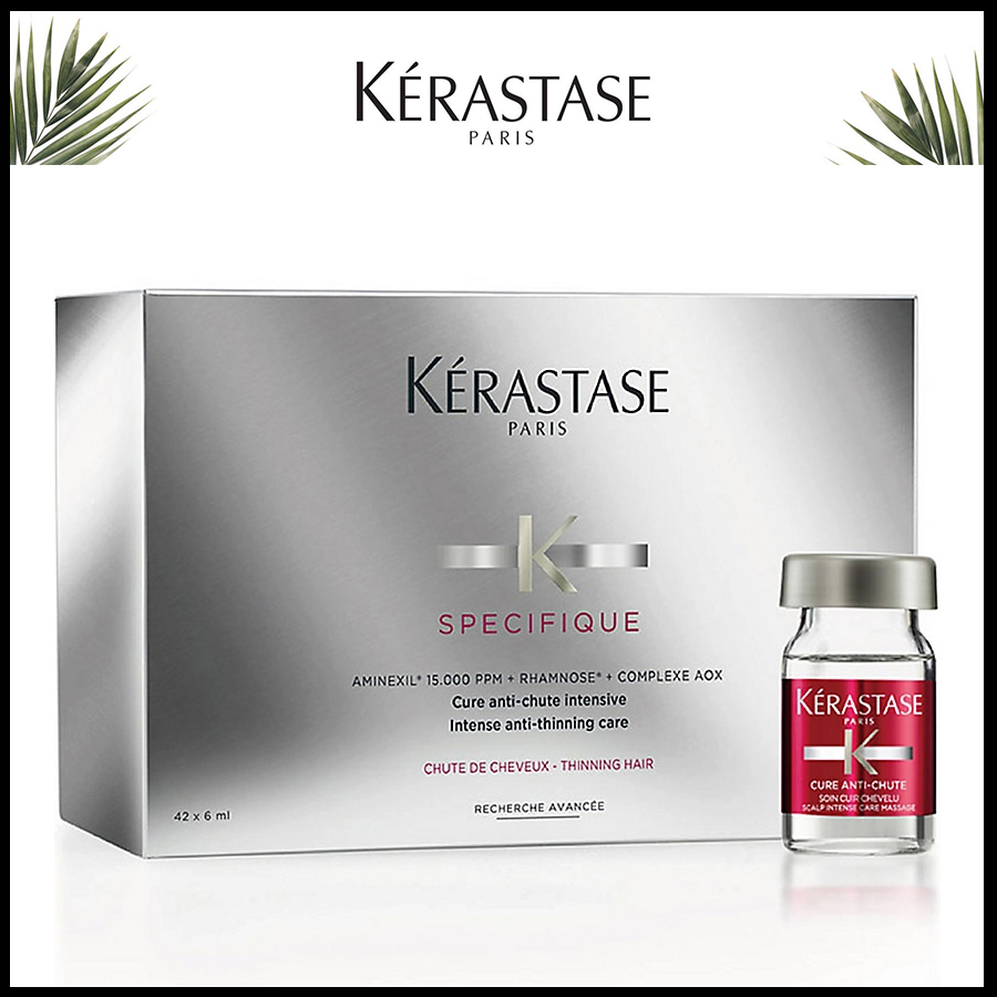 Huyết thanh chống rụng tóc Kerastase Specifique Cure Anti Chute hộp 42 lọ