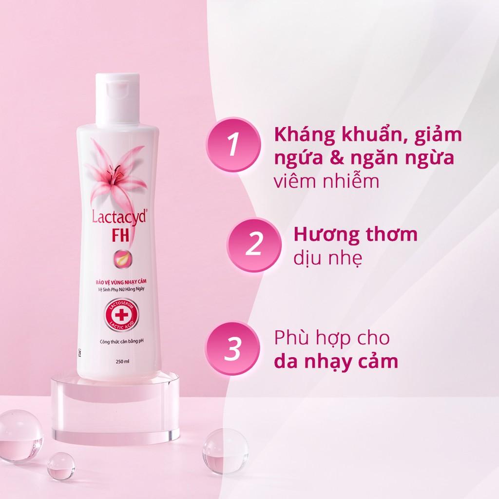 [HCM]Dung dịch vệ sinh phụ nữ Lactacyd FH 250ml