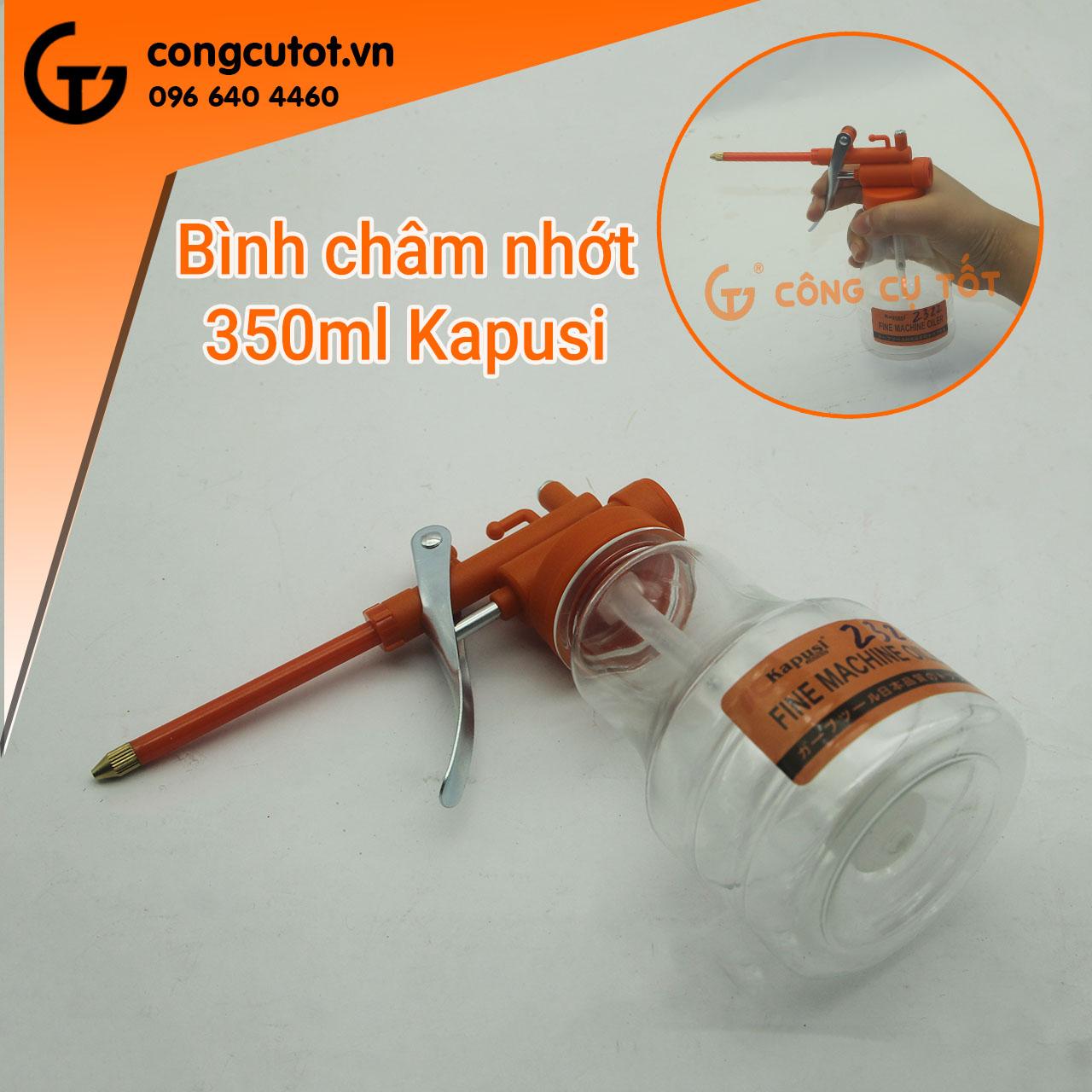 Bình nhớt nhựa trong Kapusi K-8992