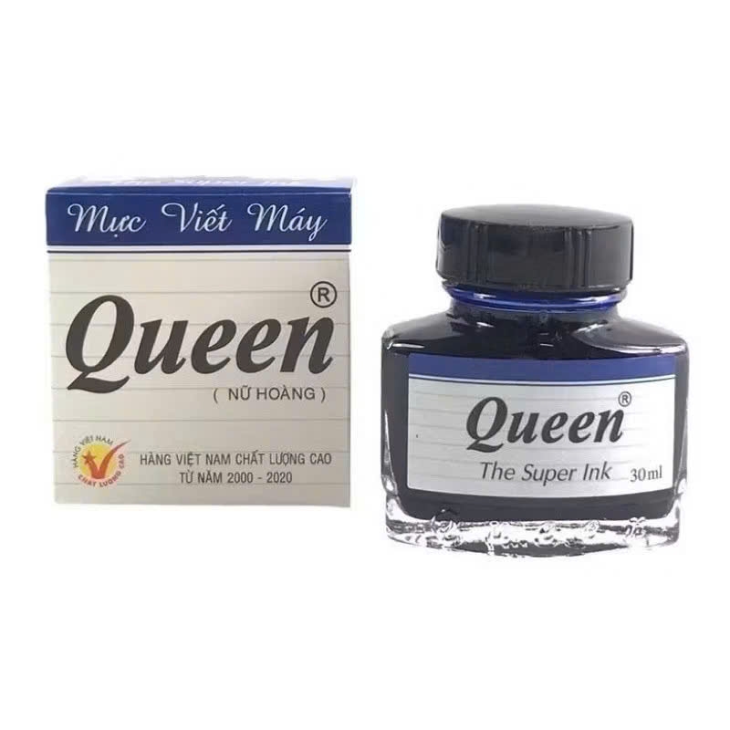 Bình mực bút máy queen