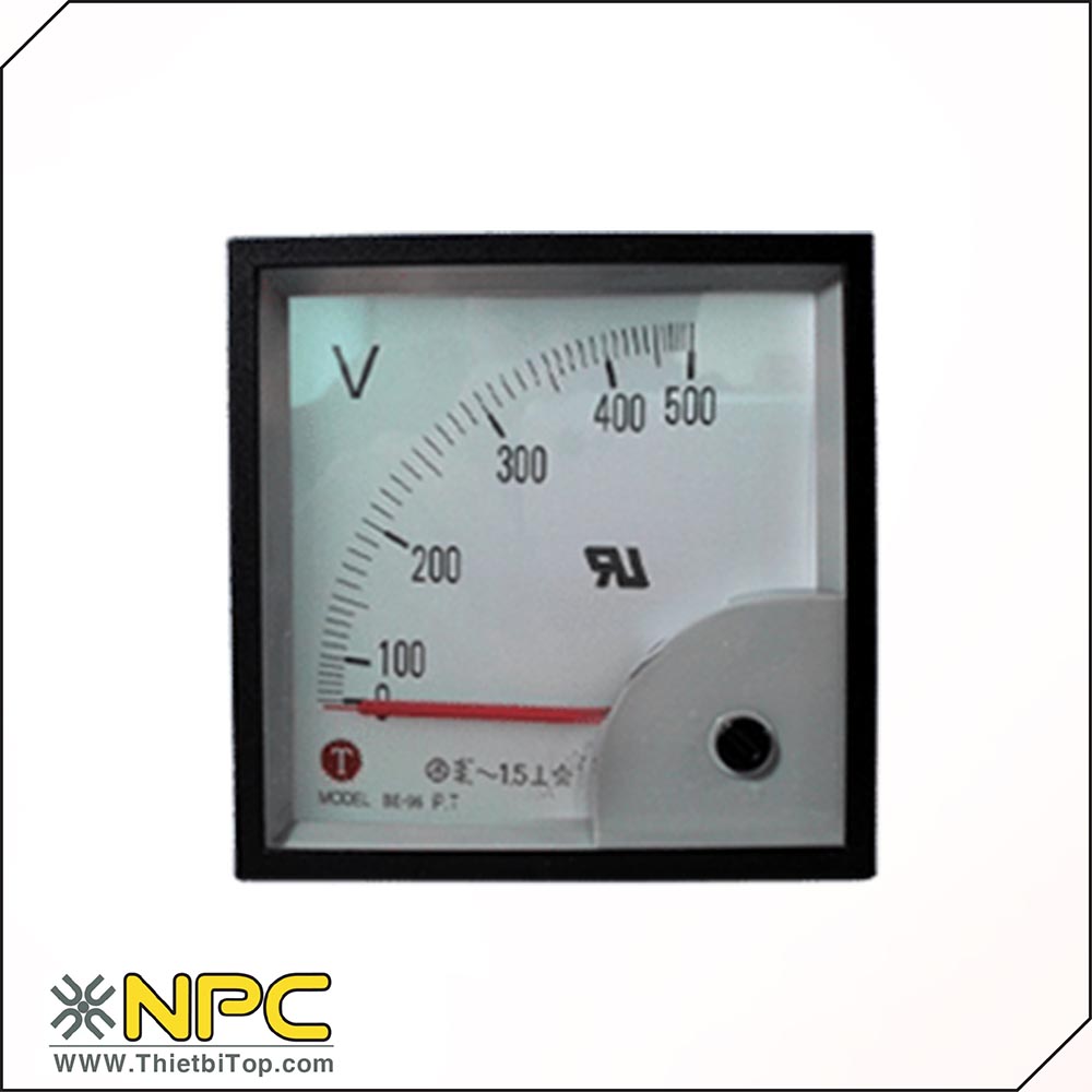 Mặt đồng hồ vôn kế 96x96 BE-96 RISESUN 33-026