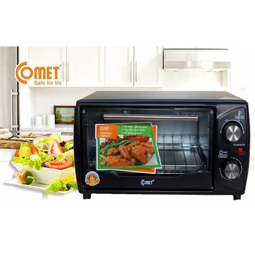 Lò nướng điện đa năng comet cm6510 dung tích 10 lít - tiết kiệm điện chế độ hẹn giờ linh hoạt - công suất 1000w - bảo hành 12 tháng - shop bếp hoa