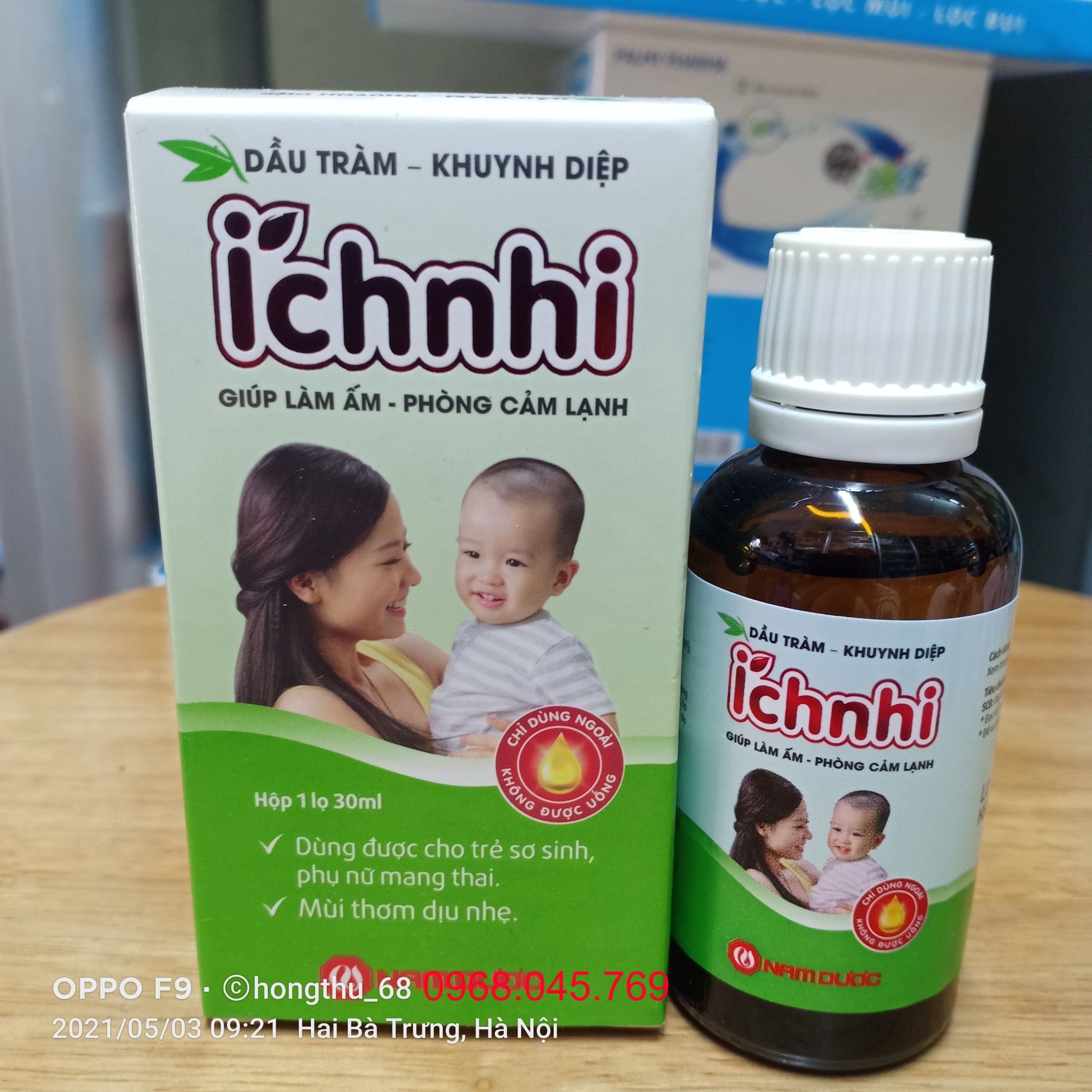 Dầu Tràm – Khuynh diệp Ích Nhi lọ 30ml