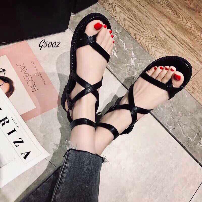 [HCM]Dép Sandal Nữ Bệt Quai Dây Siêu Cá Tính - MOON Shop 5002