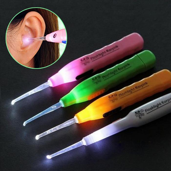 Ráy tai có đèn pin- dụng cụ lấy ráy tai chuyên dụng