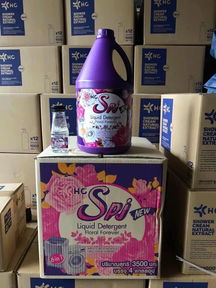 NƯỚC GIẶT HC SPJ SIÊU ĐẬM ĐẶC 6IN1 – Can 3500ml Thái LanN