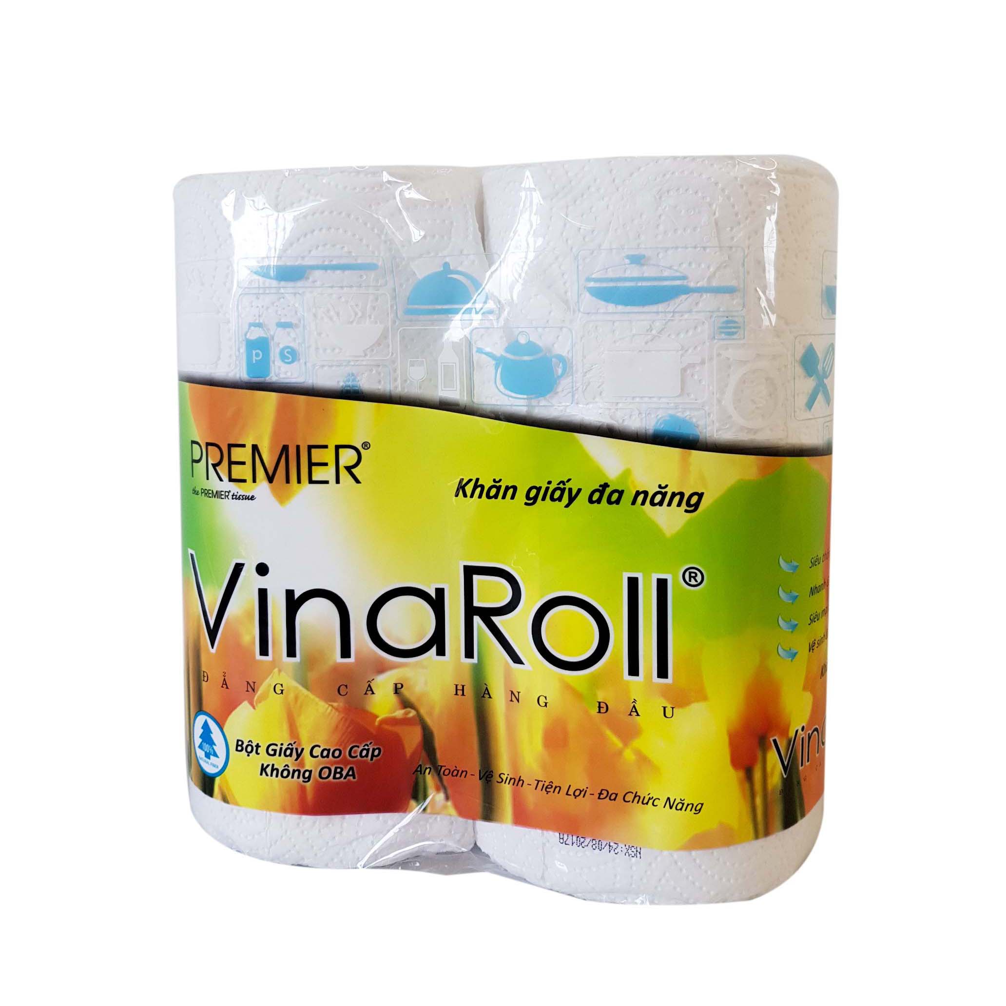 Khăn giấy bếp Vinaroll ( 2 cuộn/1 cặp