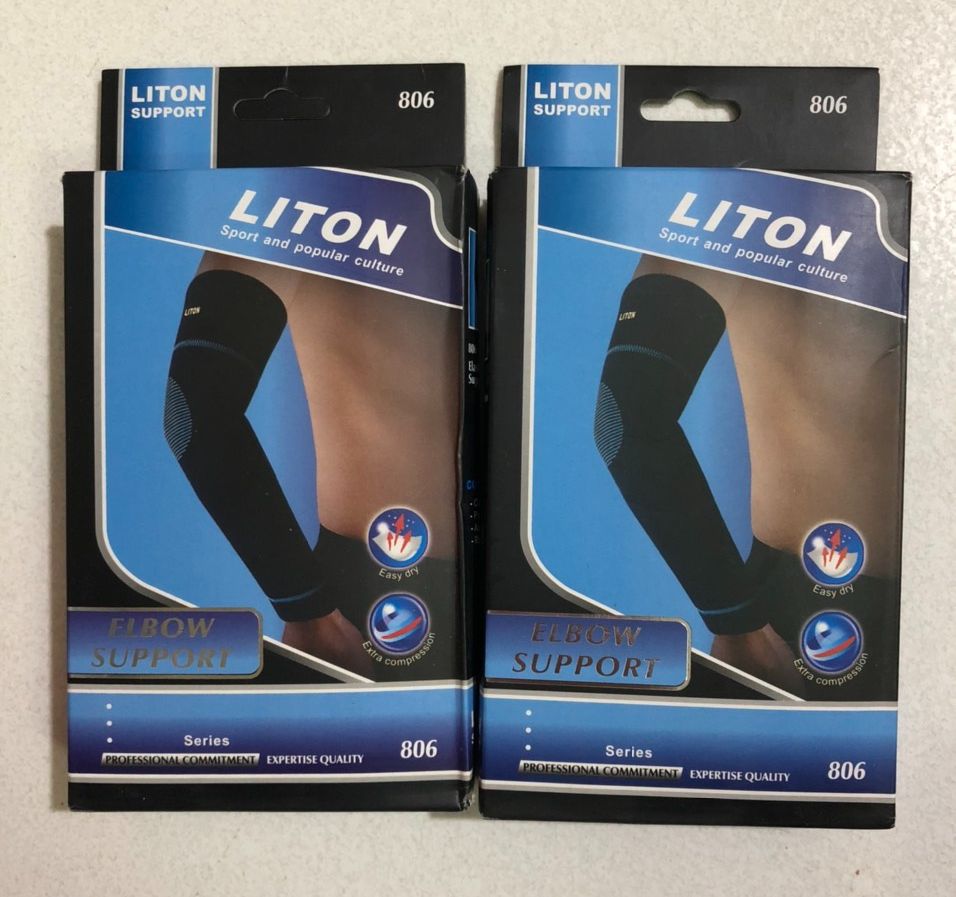 Combo 2 chiếc bó khuỷu Bảo vệ khuỷu tay Liton cao cấp Loại Dài