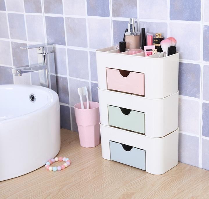 [HCM]KỆ MỸ PHẨM NHỰA NHIỀU NGĂN