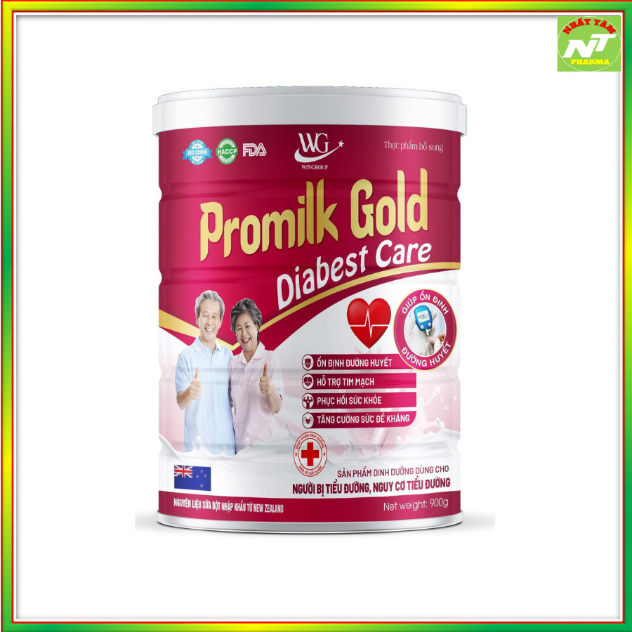 Hộp 900g Sữa Promilk Gold Diabest Care Giúp Ổn Định Đường Huyết