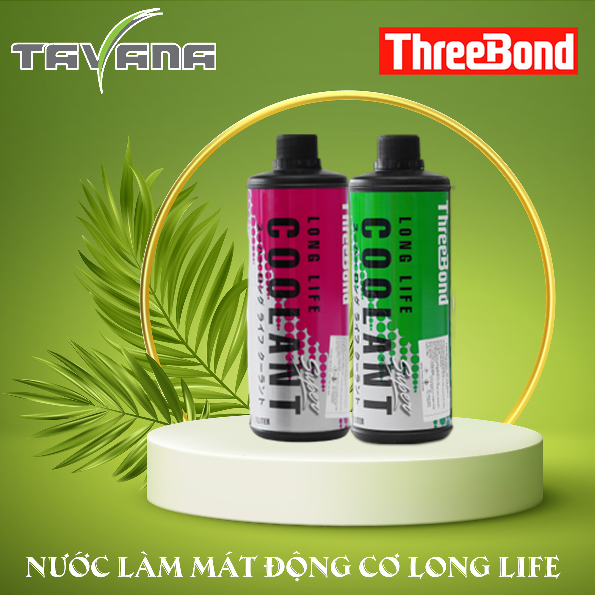 Nước làm mát động cơ threebond long life coolant 1l