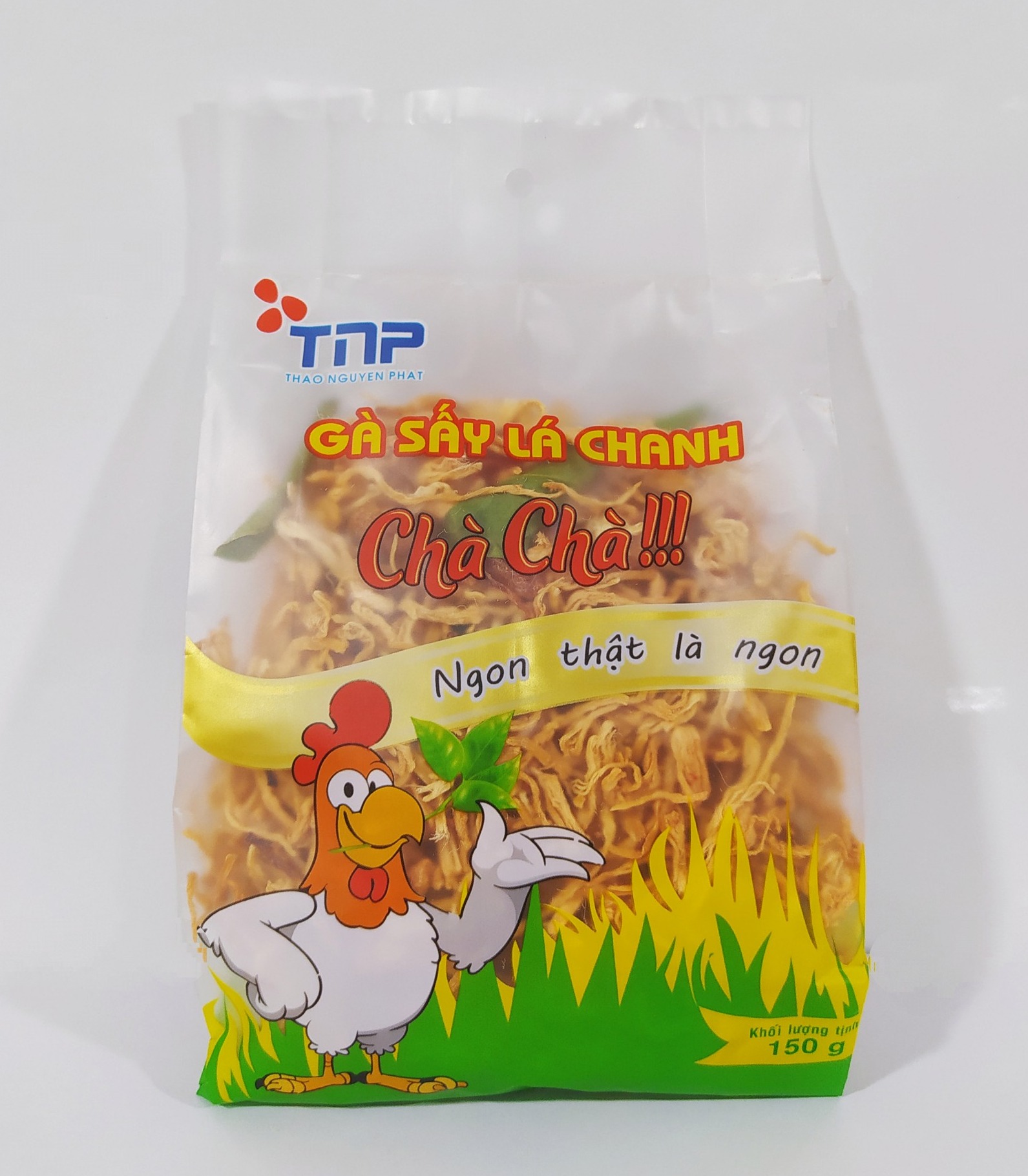 Gà sấy lá chanh chà chà - thảo nguyên phát gói 150g