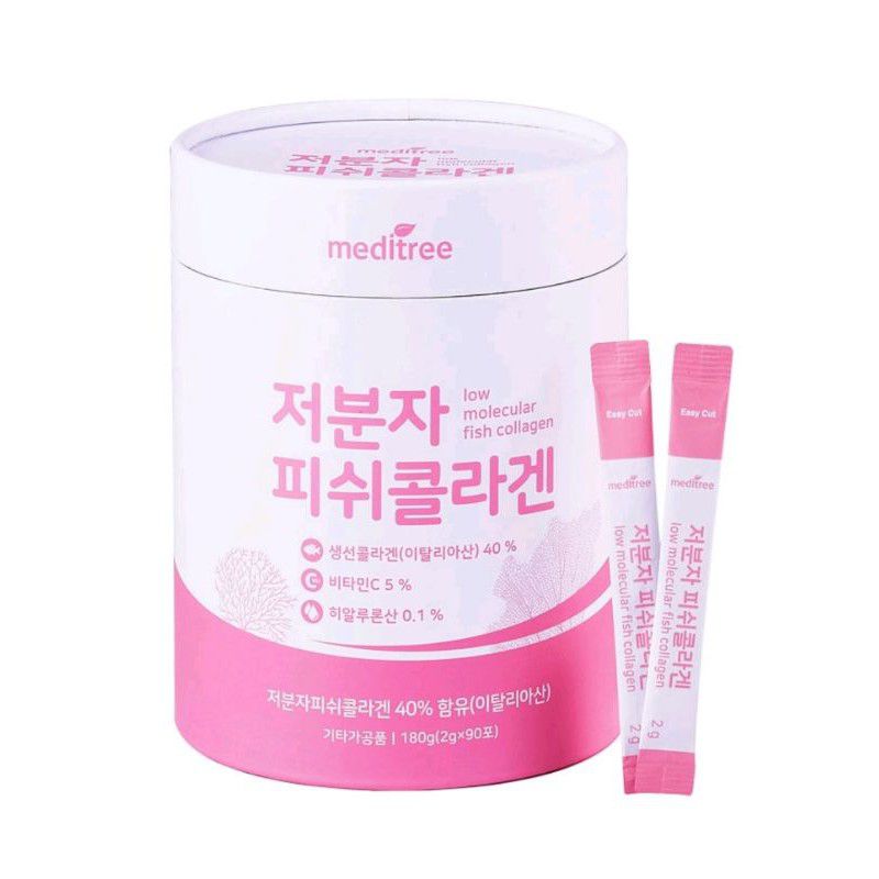 Meditree Low Molecullar Fish Collagen Hàn Quốc Hộp 90 Gói