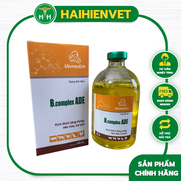 B.COMPLEX ADE - 100ml-  kích thích tiêu hóa, trợ sức