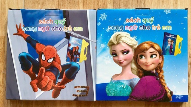 Sách Tập Nói Điện Tử Song Ngữ Tiếng Anh & Tiếng Việt - Sách Tập Đọc Rèn Luyện Phát Âm Cho Bé Kèm Bút Viết