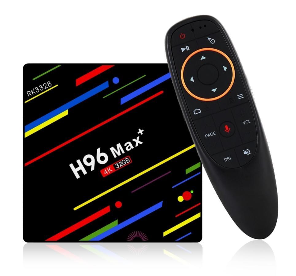 Android TV Box H96 Max+ Ram 4GB Rom 32GB Tìm kiếm bằng giọng nói - H96 Max+ 4+32G Voice