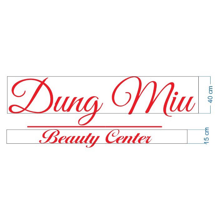 cắt chữ alu thường màu đen theo yêu cầu