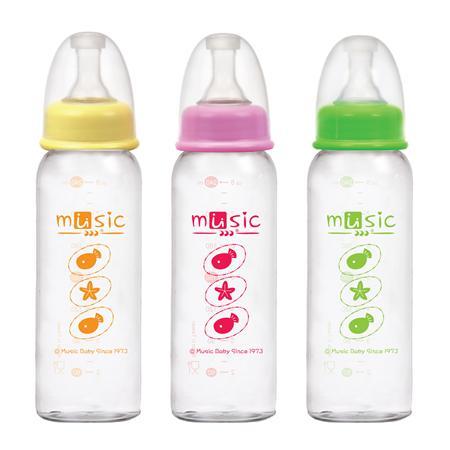 BÌNH SỮA THỦY TINH 240ML MUSIC SALE SỐC
