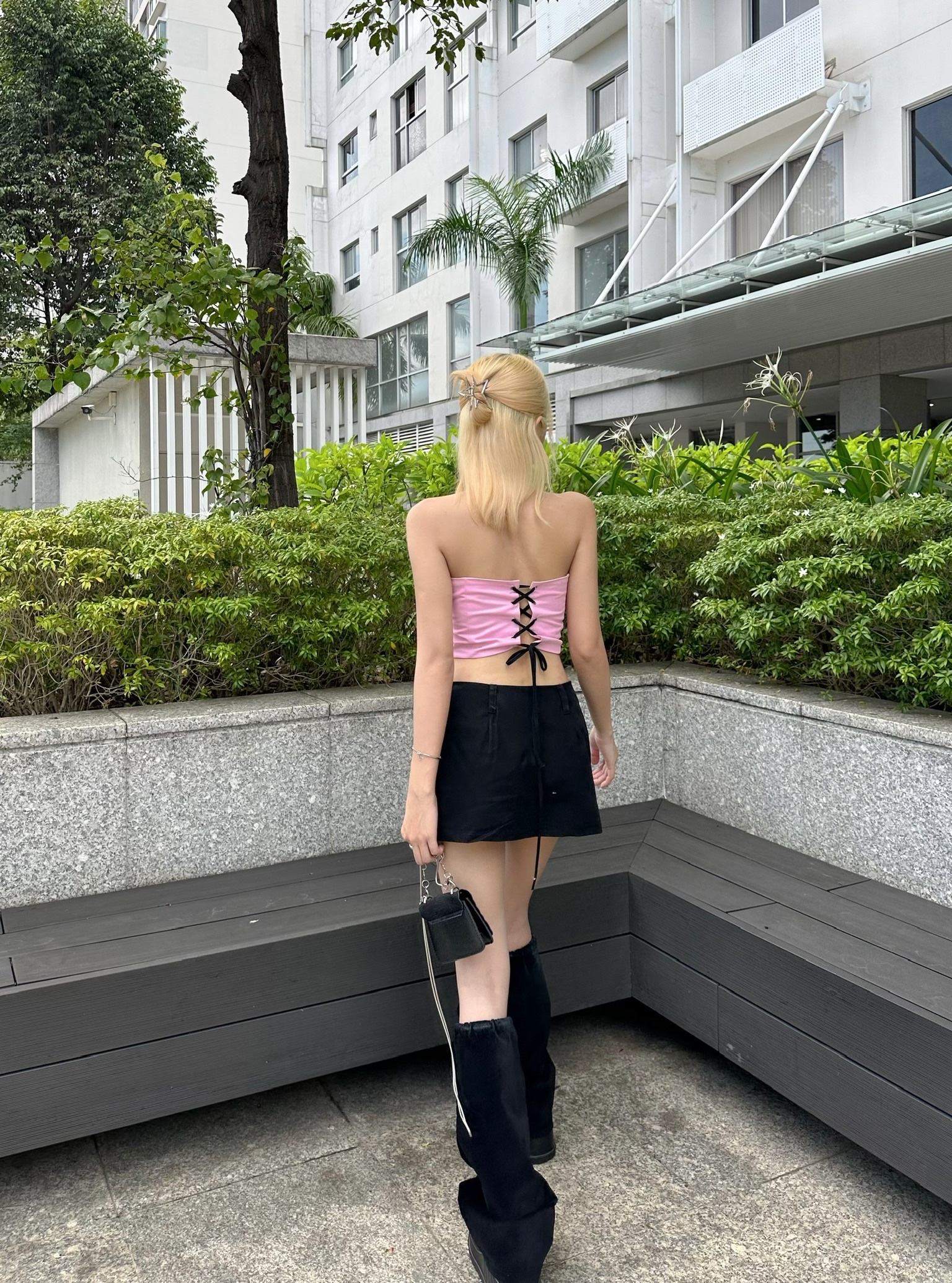 Chân váy ngắn chữ a | felix skirt - clélie
