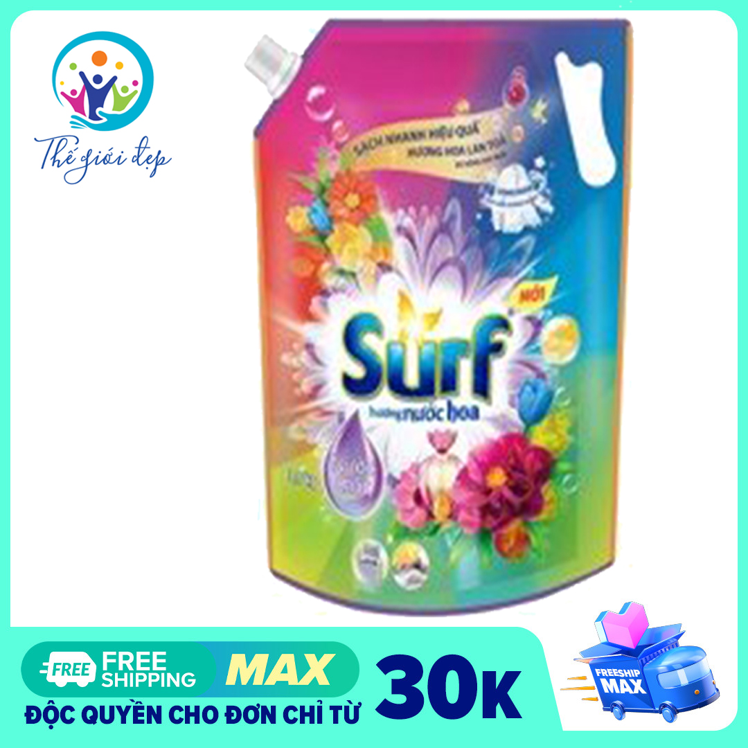 Nước giặt Surf hương nước hoa 31kg có nắp vặn