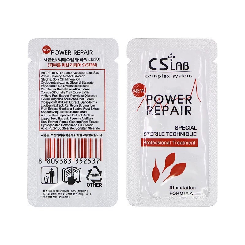 [HCM]Dưỡng gói cslab power repair tái tạo da cấp ẩm cho môi ( 2 gói )  - dcpxtrangphamsg