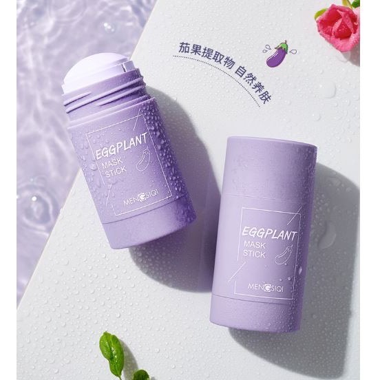 Mặt nạ tinh dầu cà tím giảm mụn trứng cá, mụn đầu đen