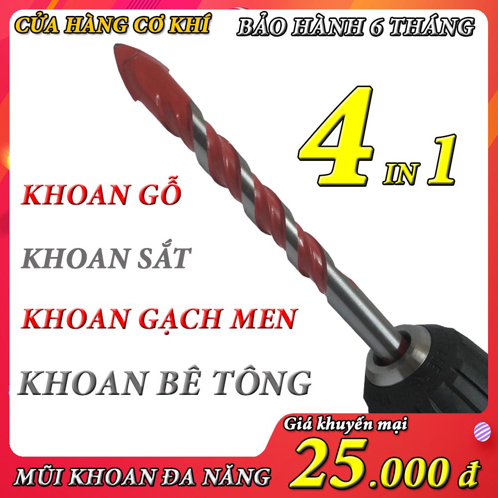 Mũi khoan đa năng, mũi khoan gạch men, khoan sắt, khoan bê tông Kapusi công nghệ Nhật Bản