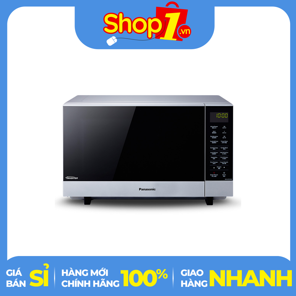 Lò vi sóng panasonic nn-gf574myue 27 lít - công suất 950 w công suất nướng 1000 w