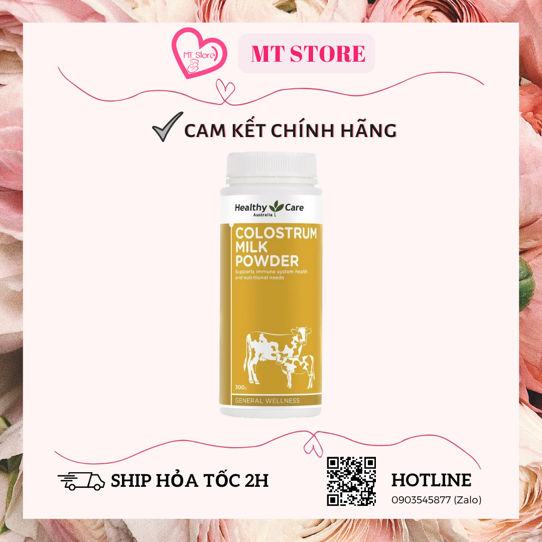 (HCM) [DATE 3/2026] Sữa non Úc HEALTHY CARE hộp 300G