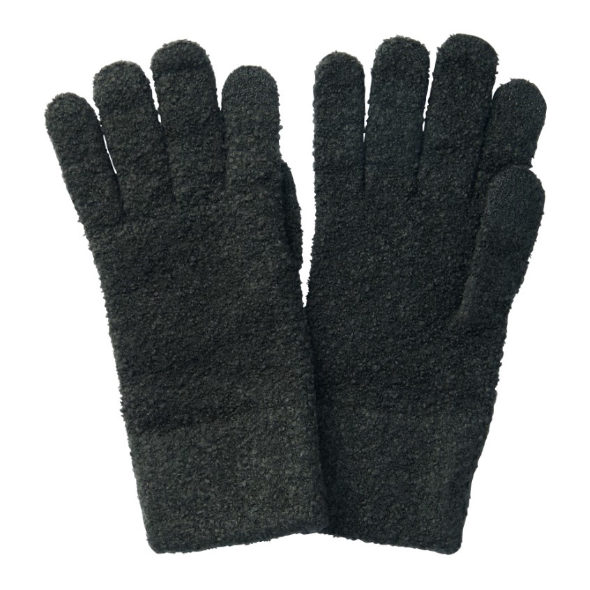 Muji găng tay cảm ứng vải boucle