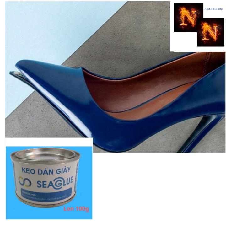 Keo Dán Giày Cao Gót Seaglue 100gr Trong Suốt,Chịu Nước,Bám Dính Tốt