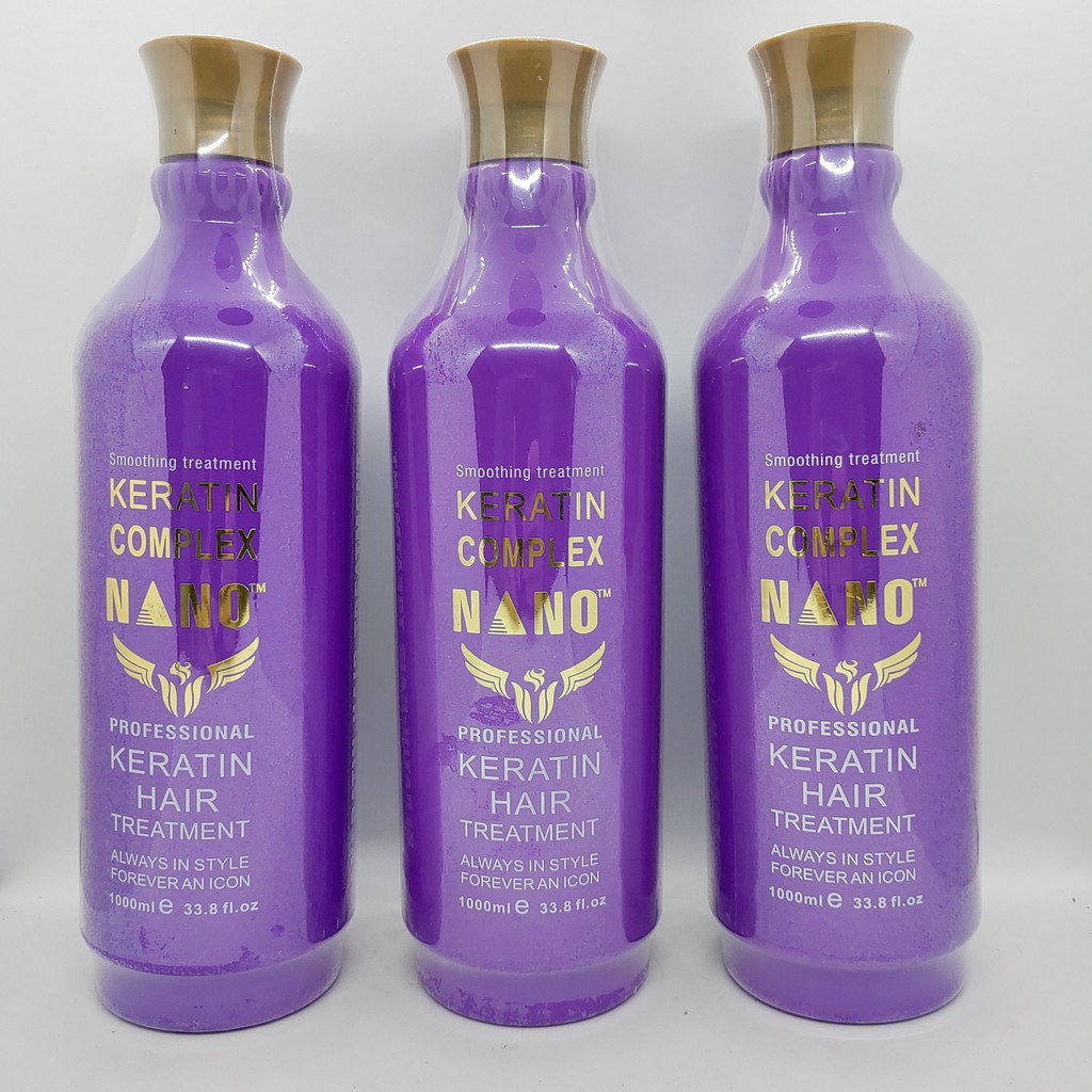Hấp keratin complex nano - siêu phục hồi tóc hư tổn 1000ml