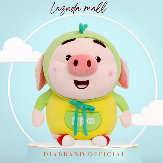 GẤU BÔNG HEO TIKTOK COSPLAY KHỦNG LONG SIZE 50CM
