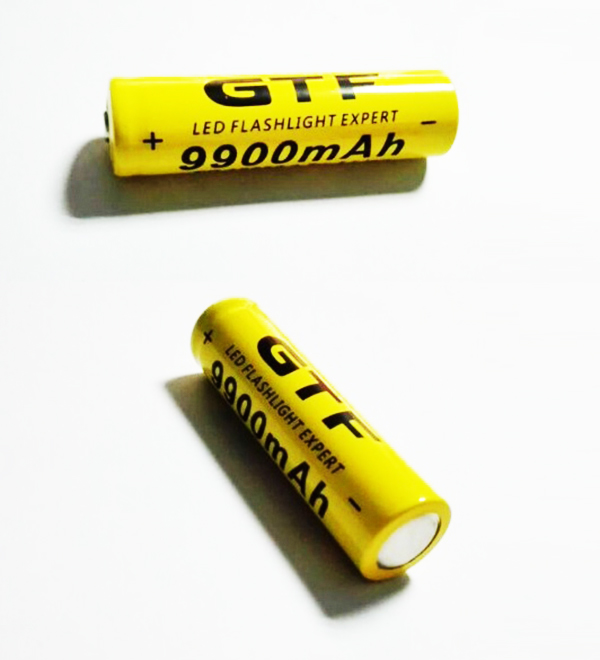 Pin sạc nhiều lần Li-ion 18650 3.7v cao cấp GTF 99mAh cho quạt mini, đèn pin, các thiết bị công nghiệp khác