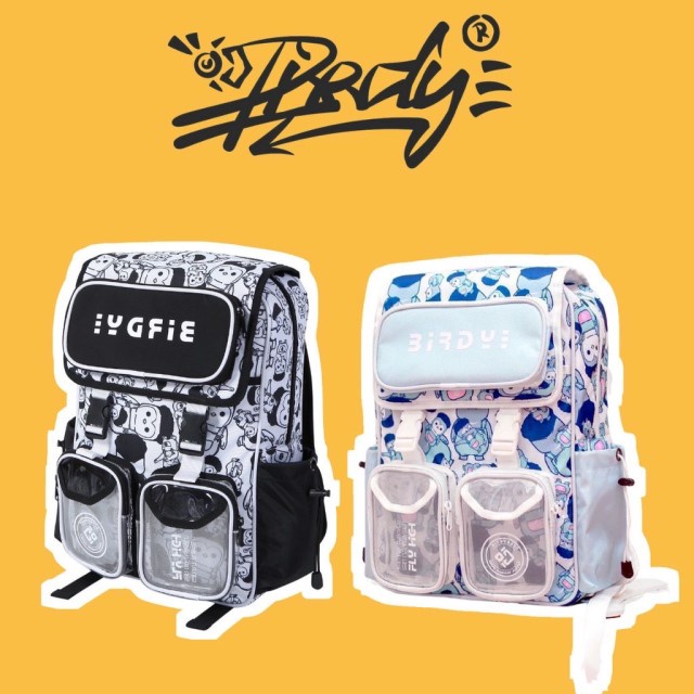 Balo Local Brand BirdyBag hottrend 2021 đi học, đi chơi thời trang