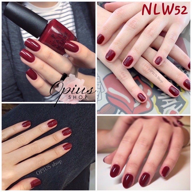 Sơn móng tay opi: got the blues for red