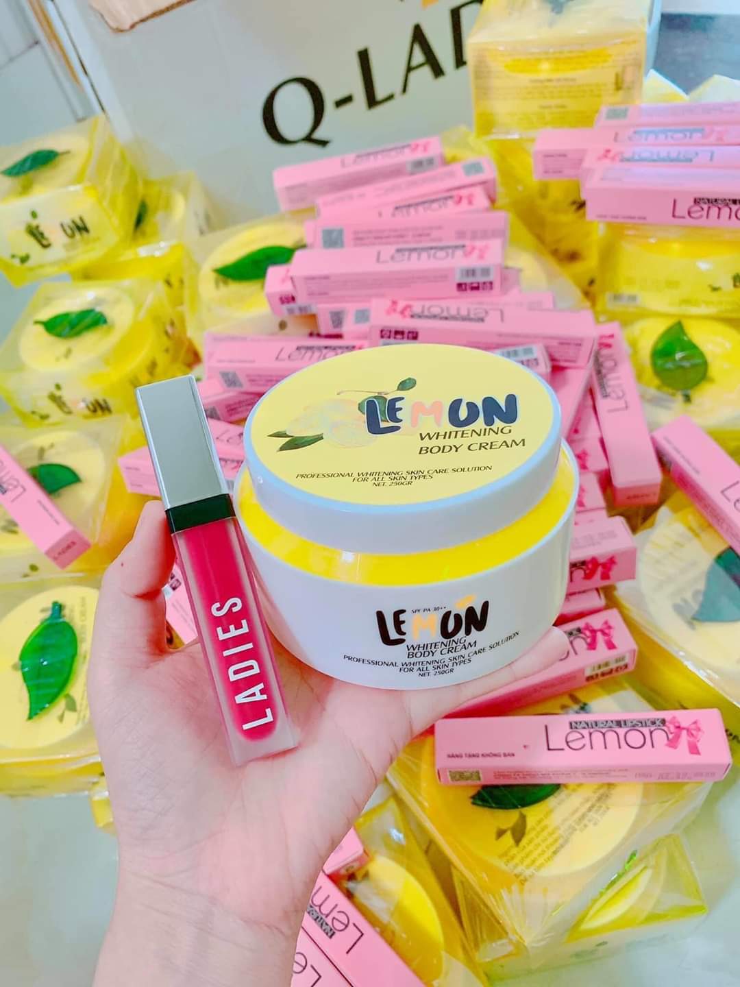 Kem body lemon
