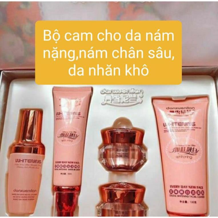 Hoàng cung cam - bộ chăm sóc da trắng hồng bộ 5 sản phẩm