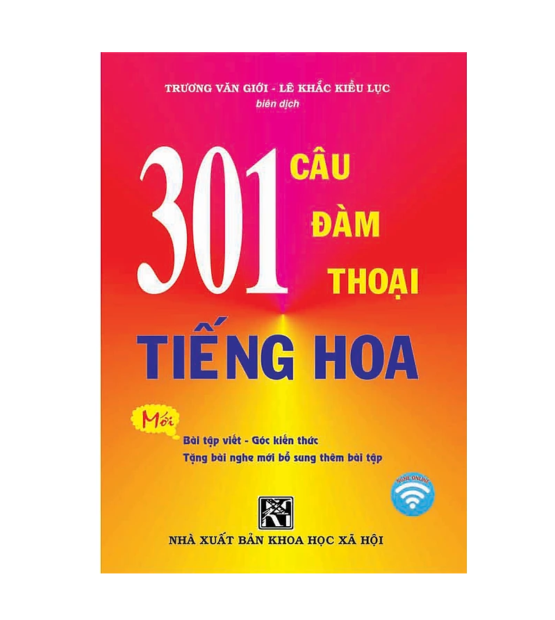 Sách - 301 Câu Đàm Thoại Tiếng Hoa (tái bản mới - khổ nhỏ)