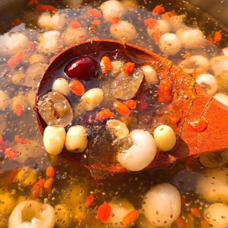 Set nguyên liệu chè dưỡng nhan tuyết yến 12 vị nấu được 20-25 chén - Nguyên liệu sâm bổ lượng tốt cho sức khỏe - MIMOSAA